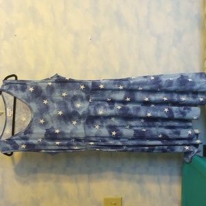 LulaRoe sleeveless dress